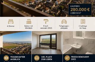 Wohnung kaufen in Schriesheimer Str 2b, 68542 Heddesheim, 4 Zimmer Skyline-Feeling über den Dächern von Heddesheim