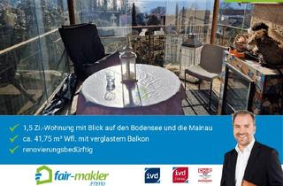 Wohnung kaufen in 88690 Uhldingen-Mühlhofen, FAIR-MAKLER: Wohnung mit Potential - Idylle mit Blick auf den Bodensee