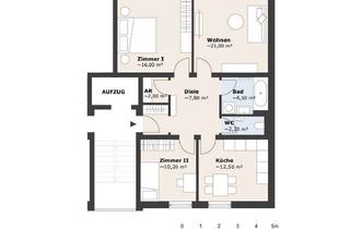 Wohnung kaufen in Wittelsbacherstraße, 84034 West, Gepflegte 3-Zimmer-Wohnung mit Balkon im 3. OG in Landshut-West von privat