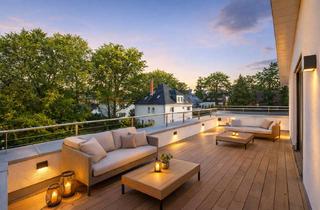 Penthouse kaufen in 12203 Lichterfelde, EINZIGARTIGES & MODERNES DESIGNER- PENTHOUSE + 90 qm Sonnenterrasse +Whirlpool mit Weitblick