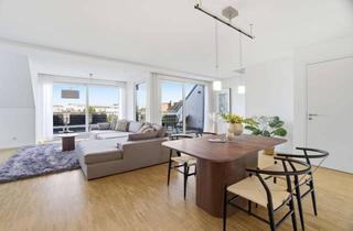 Penthouse kaufen in 40597 Benrath, Stilvolles Penthouse über zwei Ebenen mit Aufzug und hochwertiger Ausstattung