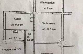 Wohnung mieten in Am Vogelbusch 11, 28717 Lesum, 3 Zimmer Wohnung mit Wintergarten, Terrasse, Garten und Garage in Bremen-Lesum