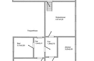 Wohnung mieten in Waldemarstraße 14, 14712 Rathenow, Helle 3-Zimmer Wohnung im 1. OG in Rathenow