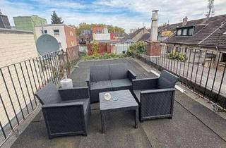 Wohnung mieten in Hubertusstrasse 183, 47798 Stadtmitte, ☀️ Traumhafte 2-Zimmer-DG-Wohnung mit riesiger 40 m² Dachterrasse & Einbauküche - Krefeld-Zentrum