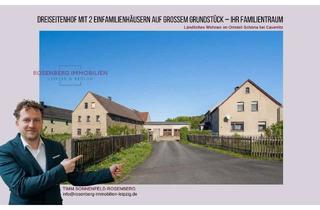 Haus kaufen in Friedensstraße 11, 04758 Liebschützberg, Zwei Häuser auf großzügigem Grundstück mit viel Potenzial in ländlicher Lage – Ideal für Familien!