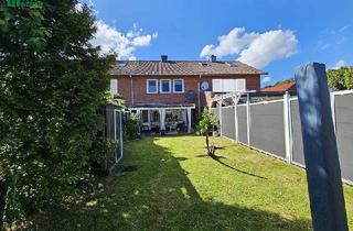 Reihenhaus kaufen in 25541 Brunsbüttel, gepflegtes saniertes Reihenhaus, 4 Zimmer, mit Garten und Garage