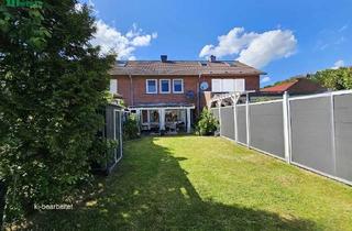 Reihenhaus kaufen in 25541 Brunsbüttel, gepflegtes saniertes Reihenhaus, 4 Zimmer, mit Garten und Garage