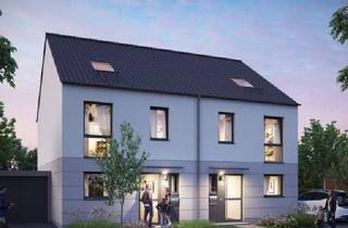 Reihenhaus kaufen in Wendelinusstraße 19, 36151 Burghaun, Modernes Neubau Reihenhaus im KFW 55 Standard