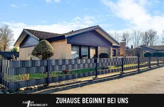 Haus kaufen in Lilienthalstraße 39, 21680 Stade, Gepflegter Bungalow mit Teilkeller, Garage & überdachter Terrasse in Stade