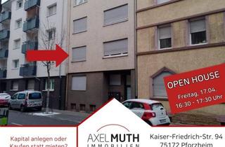 Wohnung kaufen in Kaiser-Friedrich-Str. 94, 75172 Pforzheim, Kapital anlegen oder Kaufen statt mieten?