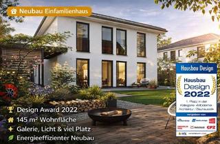 Villa kaufen in 04808 Wurzen, Moderne Stadtvilla 145 Neubau Einfamilienhaus, Design Award Gewinner, großes Familienhaus mit Garten