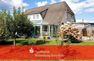 Doppelhaushälfte kaufen in 27419 Tiste, Viel Platz für Wohnen & Hobby - Doppelhaushälfte in ruhiger Lage