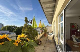 Wohnung kaufen in Isarauen, 81379 München, Stilvoll Wohnen! 2 Terrassen, Weitblick i. d. Isarauen, Raumhöhe 3 m, Aufzug, großzügig, hell