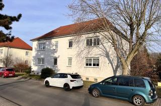 Wohnung kaufen in 04552 Borna, ruhig gelegene ETW im gepflegten 4-Parteien-Haus mit großem Garten