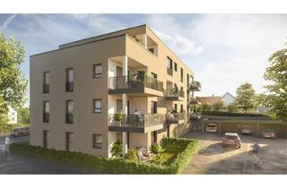 Wohnung mieten in Am Ziegelberg, 88524 Uttenweiler, Elegante 2-Zimmer Neubau Wohnung im 1. OG mit Balkon und Aufzug in Uttenweiler