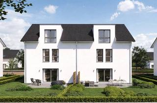 Doppelhaushälfte kaufen in 85653 Aying, NEUBAU Doppelhaushälfte - moderne Architektur & großem Garten