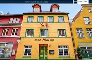Gewerbeimmobilie kaufen in 18439 Stralsund, Historisches Hotel in zentraler Lage mit Blick auf die Marienkirche