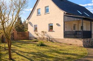 Doppelhaushälfte kaufen in 16303 Schwedt, Schwedt (Oder) - Doppelhaushälfte mit großem Garten und Ausbaureserve Vierraden