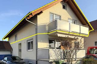 Wohnung kaufen in 76676 Graben-Neudorf, Attraktive Dachgeschosswohnung mit 2 Balkonen und 2 Stellplätzen