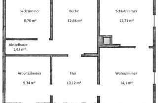 Wohnung mieten in Auf Der Westerheide, 29356 Bröckel, 3-Zimmer Erdgeschosswohnung in Bröckel