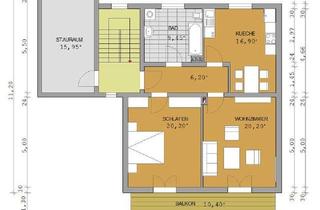Wohnung mieten in Lochham 9c, 83627 Warngau, 2-Zimmer-Wohnung mit Balkon, Terrasse und Garten in Warngau