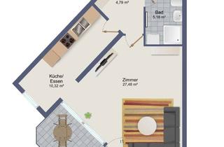 Wohnung mieten in Laehrstraße 24a, 14165 Zehlendorf, 1-Zimmer Wohnung (ca. 52 m²) in Berlin Zehlendorf (Zehlendorf) - gepflegt