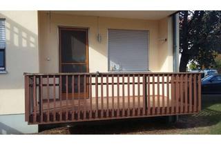 Wohnung mieten in 86551 Aichach, Gepflegte 3-Zimmer-Erdgeschosswohnung mit Balkon und EBK in Aichach