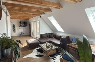 Wohnung mieten in Blücherstr. 15, 86165 Lechhausen, traumhaft schöne und moderne Dachgeschosswohnung mit Loggia