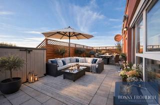 Penthouse mieten in 09127 Gablenz, Penthouse-Wohnung mit XL-Dachterrasse und Aufzug in Chemnitz, Tiefgarage, Dusche, 2 Zimmer, Ankleide