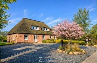 Haus kaufen in 25878 Drage, Reetdachhaus im Grünen
