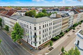 Wohnung kaufen in 04155 Leipzig, Lichtdurchflutete 3-Zimmer-Wohnung mit Balkon & Wohlfühlbad in Top-Lage
