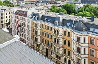 Wohnung kaufen in 04105 Leipzig, Exklusives Wohnen am Rosental: Charmante 3-Zimmer-DG-Wohnung in Bestlage Leipzigs