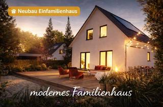 Einfamilienhaus kaufen in 04509 Krostitz, Raumwunder 100 – modernes Einfamilienhaus mit Garten, Wärmepumpe und viel Licht