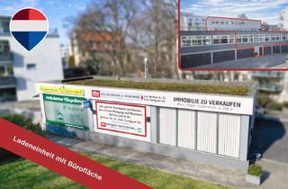 Gewerbeimmobilie kaufen in 14167 Zehlendorf, Ladeneinheit mit hellen Büroräumen im Untergeschoss in Berlin-Zehlendorf neben Lidl - ca. 230 m²