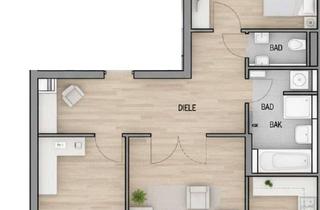 Wohnung kaufen in Geschwister-Scholl-Straße, 71088 Holzgerlingen, Helle 3-Zimmer Wohnung mit 2 Balkonen, Tiefgarage (optional) in Holzgerlingen