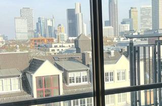 Lofts mieten in Galvanistraße 29, 60486 Bockenheim, Lichtdurchflutete Loft-Wohnung im 7. OG mit spektakulärem Skylineblick