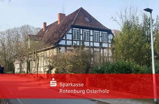 Haus kaufen in 27711 Osterholz-Scharmbeck, Schreiben Sie Geschichte! - Fachwerkjuwel auf Traumgrundstück