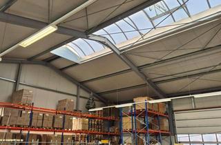 Büro zu mieten in 30926 Seelze, Helle, gepflegte Gewerbehalle mit FBH, Büro, WCs, Remise und großer Außenfläche