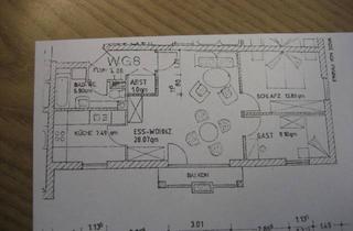 Wohnung mieten in Bgm.loderer-Strasse, 86551 Aichach, Die Wohnung im EG liegt sehr ruhig.Sie befindet sich in einem 8-Familienhaus im OT Ecknach