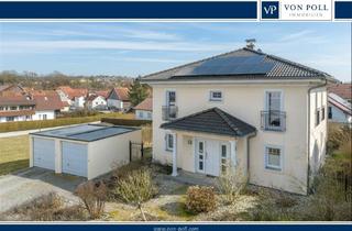 Einfamilienhaus kaufen in 94081 Fürstenzell, Energieeffizienz A+: Attraktives Toskana-Haus auf sonnigem Grund