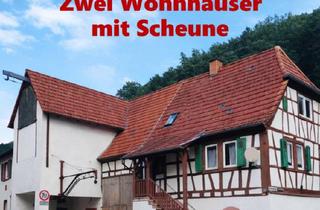 Haus kaufen in 76855 Annweiler, Annweiler am Trifels - Zwei Wohnhäuser mit Scheune auf einem Grundstück - provisionsfrei