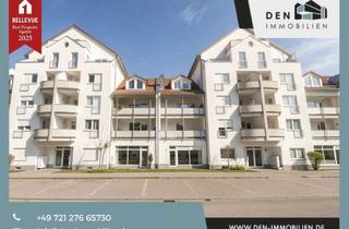 Wohnung kaufen in 76676 Graben-Neudorf, 1-Zimmer-Kapitalanlage Etagenwohnung | Aufzug, Balkon & Duplex-Stellplatz + Mietsteigerungspotential