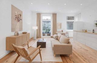 Wohnung kaufen in 40219 Unterbilk, Provisionsfrei: Traumhafte Altbauwohnung im Lorettoviertel — kernsaniert 2025/26, Balkon (Anbau)