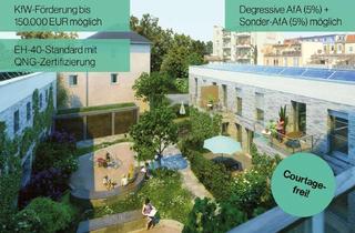 Wohnung kaufen in 12557 Köpenick, Modernes 1-Zimmer Apartment mit Terrasse in Berlin-Köpenick | Neubau Effizienzhaus KfW 40 QNG