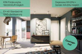 Wohnung kaufen in Pohlestraße 20-24, 12557 Köpenick, Moderne 2-Zimmer Neubauwohnung mit Balkon in Berlin-Köpenick | Effizienzhaus 40