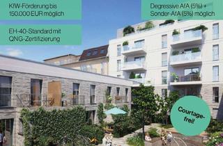 Wohnung kaufen in 12557 Köpenick, Maisonette-Neubau mit Garten & klarer Raumaufteilung in Köpenick | QNG 40 / 10% AfA / courtagefrei