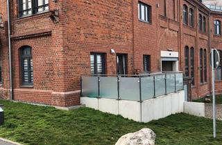 Loft kaufen in Budenbergstraße, 39104 Buckau, Einzigartige und neuwertige Denkmal-Loft 3-Zimmer-Wohnung mit zwei Terrassen in Magdeburg Buckau