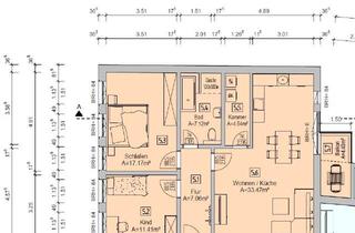 Wohnung mieten in 14662 Friesack, 3 Zimmer Wohnung mit Balkon im OG in Friesack