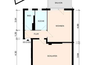 Wohnung mieten in Gerberstr. 18 A, 25335 Elmshorn, Gemütliche 2-Zimmer-Wohnung mit Balkon in Elmshorn