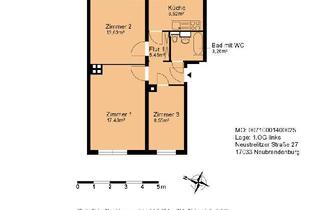 Wohnung mieten in Neustrelitzer Straße 27, 17033 Stadtgebiet West, Einziehen, Ankommen, Wohlfühlen - Ihr neues Zuhause wartet auf Sie
